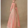 ANARKALI Premium Chinnon Silk Dress - Design Number 1
