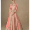 ANARKALI Premium Chinnon Silk Dress - Design Number 2