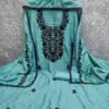 CANDY Vichitra Silk Multi Sequence with Bead Work Dress Material - Design Number 3