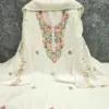 Cocktail Dress Material Vichitra Silk Multi Sequence Work - Design Number 1