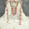 Cocktail Dress Material Vichitra Silk Multi Sequence Work - Design Number 4