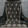 Coco Cola Vichitra Silk Multi Work Dress Material - Design Number 12