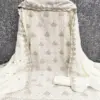 Coco Cola Vichitra Silk Multi Work Dress Material - Design Number 7