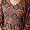 Design 2038 Maroon Rayon Printed Kurti Pant Dupatta - Design Number 1