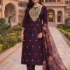 Dhurndhar Streght Cut 3Pcs Set Design 1 - Design Number 1