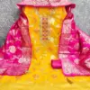 Dulhan Lehenga Choli Modal Weaving Meenakari Zakard Kodding Squance Work - Design Number 3