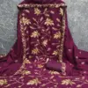 Kargil Vichitra Silk Multi Sequence Work Dress Material - Design Number 3