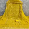 Kulfi Crunchy Simmer Multi Sequence Work Dress Material - Design Number 2