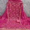 Kulfi Crunchy Simmer Multi Sequence Work Dress Material - Design Number 8