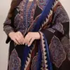 Nack Sequence Work Kurti Pant Dupatta Set in 3 Colors - Design Number 3