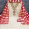 Padma Simmer Silk Multi Koding Squance Work Santoon Chanderi Silk Fancy Zakard - Design Number 1