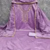 Pakiza Modal Rajvadi Booti Fancy Beads Stone Hand Work Santoon Chanderi Fancy Zakard Dress Material - Design Number 2