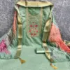 RAKHI Modal Rajvadi Booti Fancy Beats & Koddling Squance Work with Santoon and Chanderi Dupatta - Design Number 5