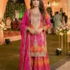 Readymade Premium Chinnon Silk Dress Set - Design Number 3