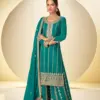 RINAAYA Gulkayra Designer Real Chinon Set - Design Number 1