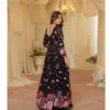 Roop 2PC Set Premium Real Georgette Heavy Embroidered | ER - Design Number 3