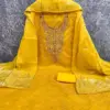 ZARA Dress Material in Simmer Silk and Santoon with Chanderi Silk Dupatta - Design Number 4