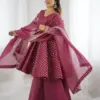 ZSR-3134 Women's Ethnic Wear Crunchy Silk Set | Embroidery - Design Number 3