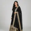 ZSR-3152 Anarkali Gown Roman Silk - Design Number 2