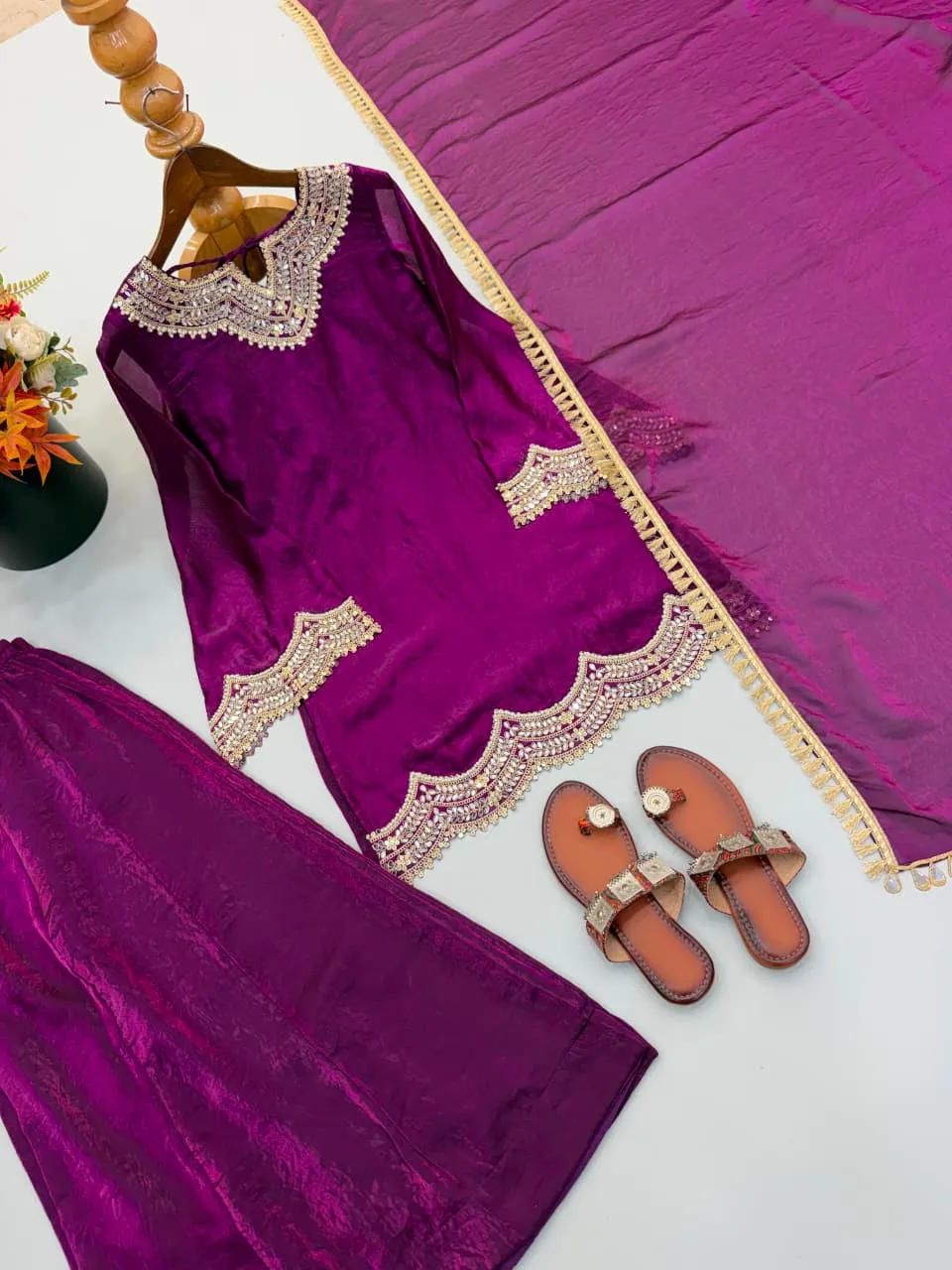 Brand Zsr Fendy Silk Readymade Dress 2