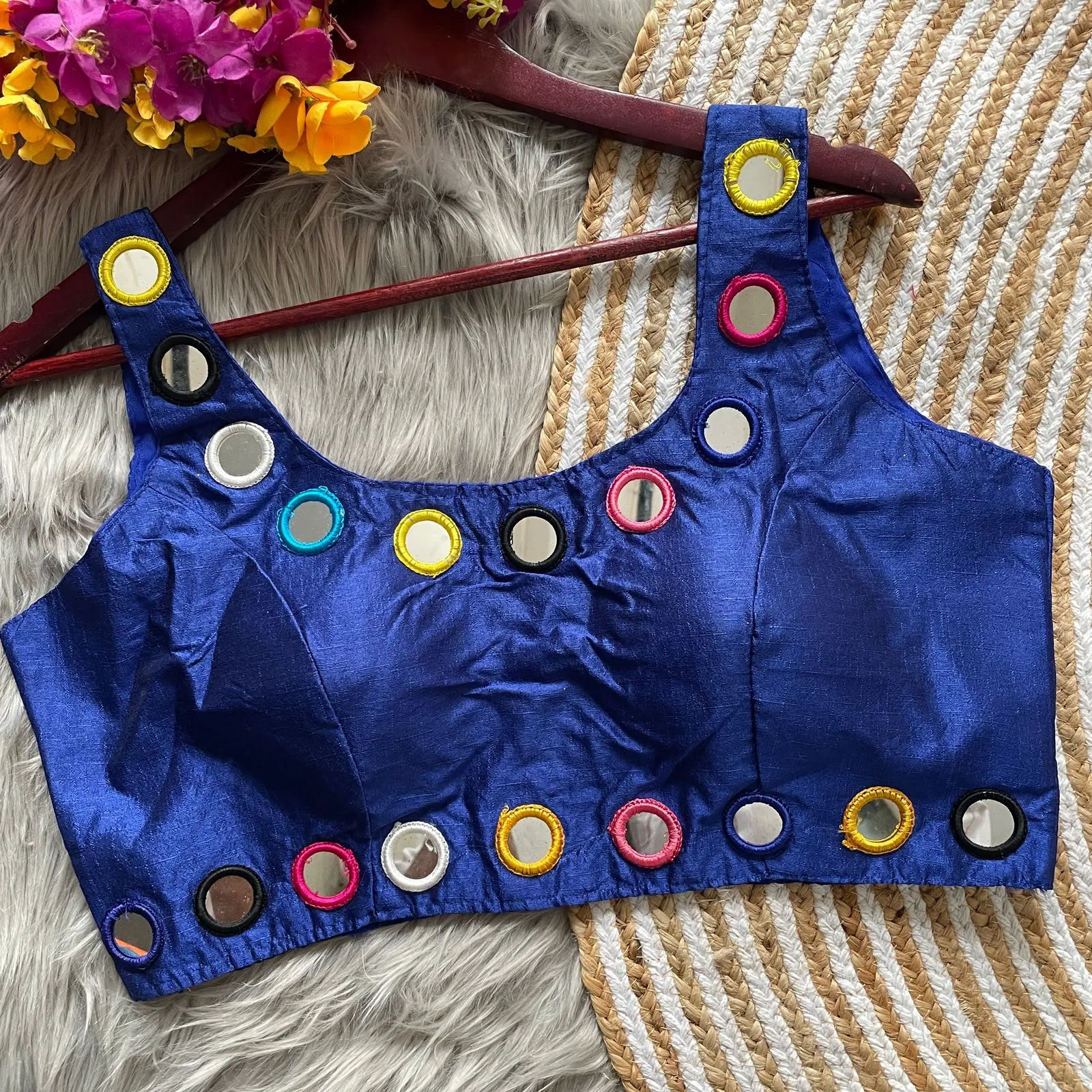 Fancy Blouse Heavy Fantom Silk Blouse