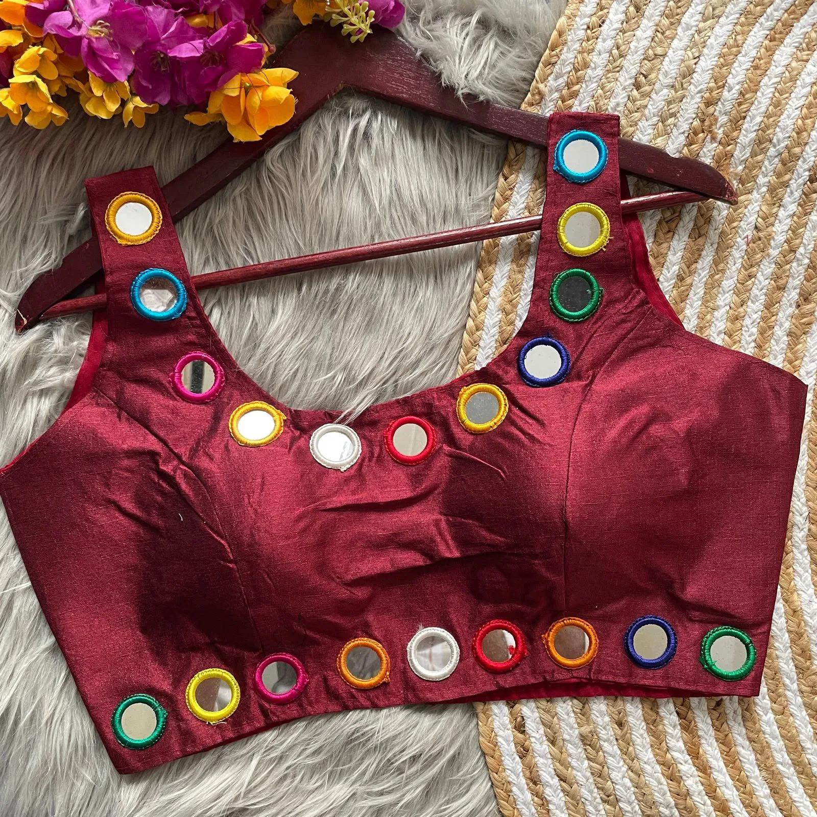 Fancy Blouse Heavy Fantom Silk Blouse 9