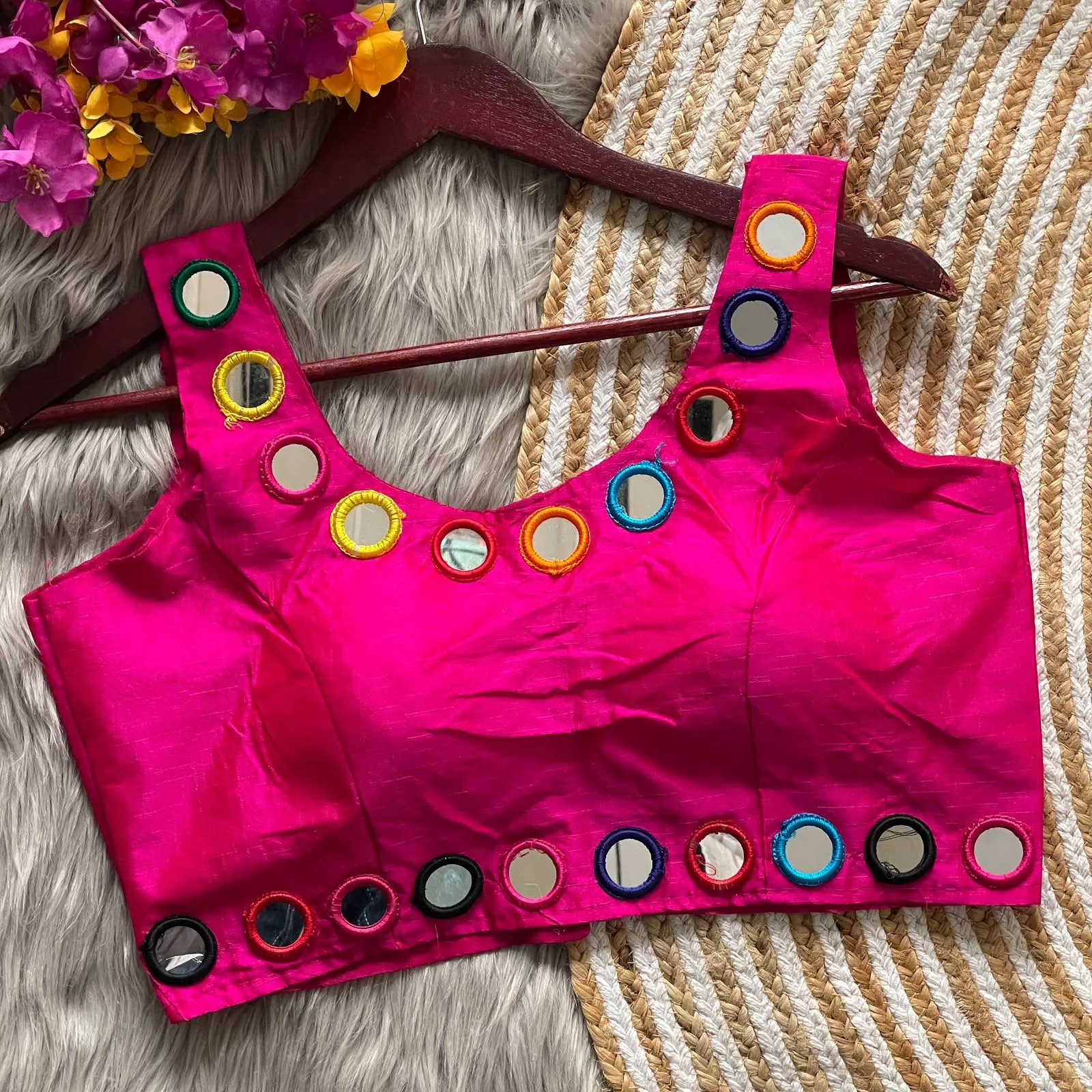Fancy Blouse Heavy Fantom Silk Blouse 12