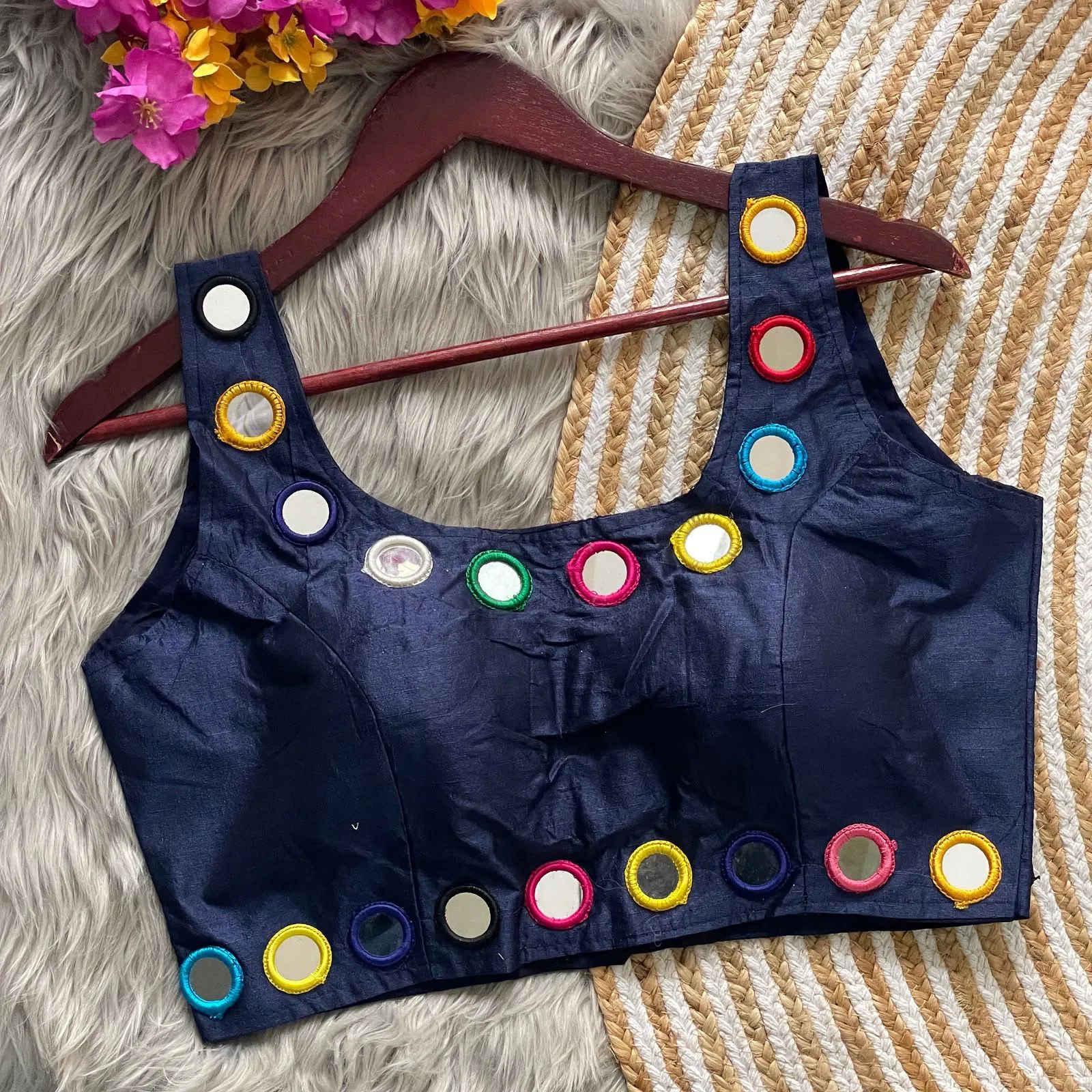 Fancy Blouse Heavy Fantom Silk Blouse 3