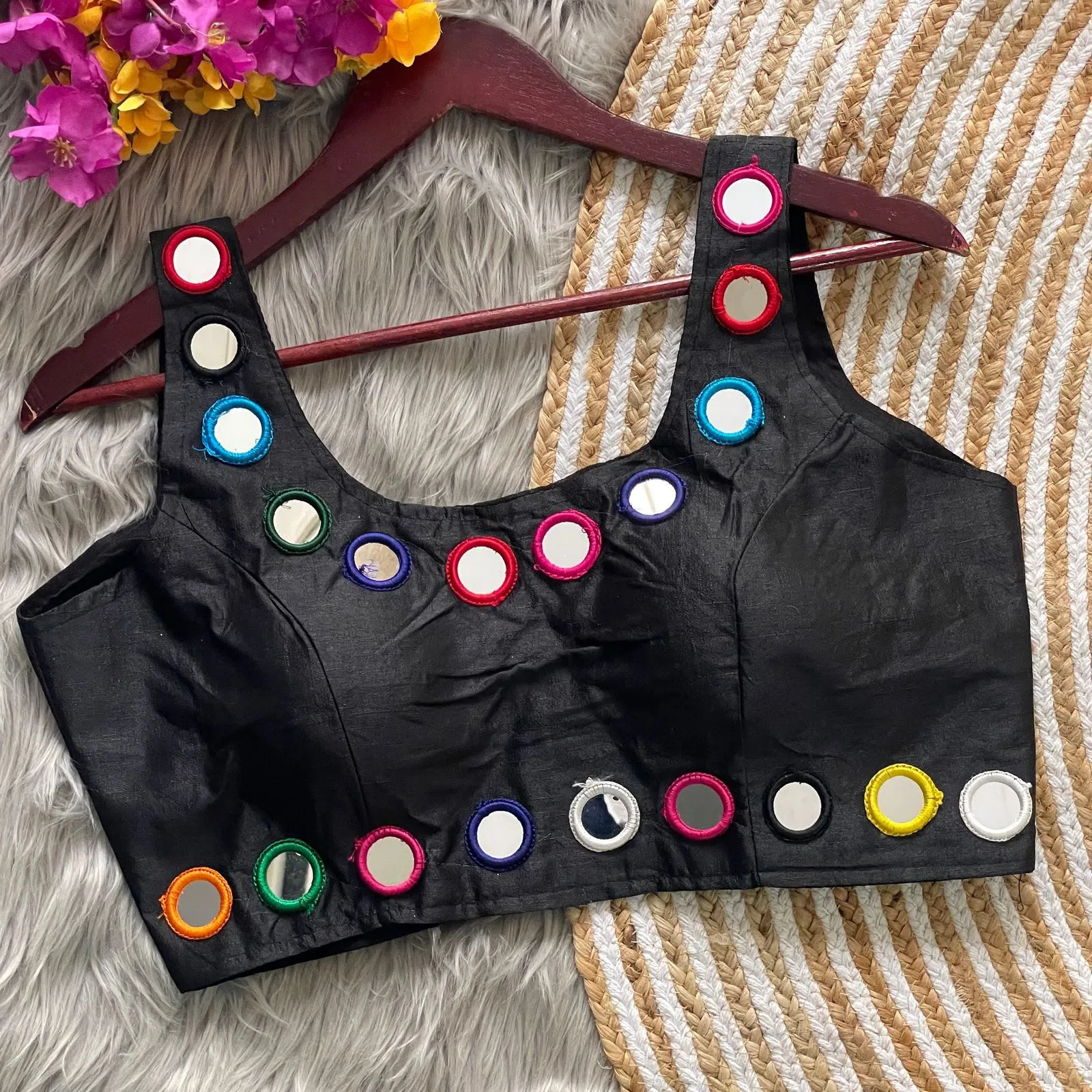 Fancy Blouse Heavy Fantom Silk Blouse 5
