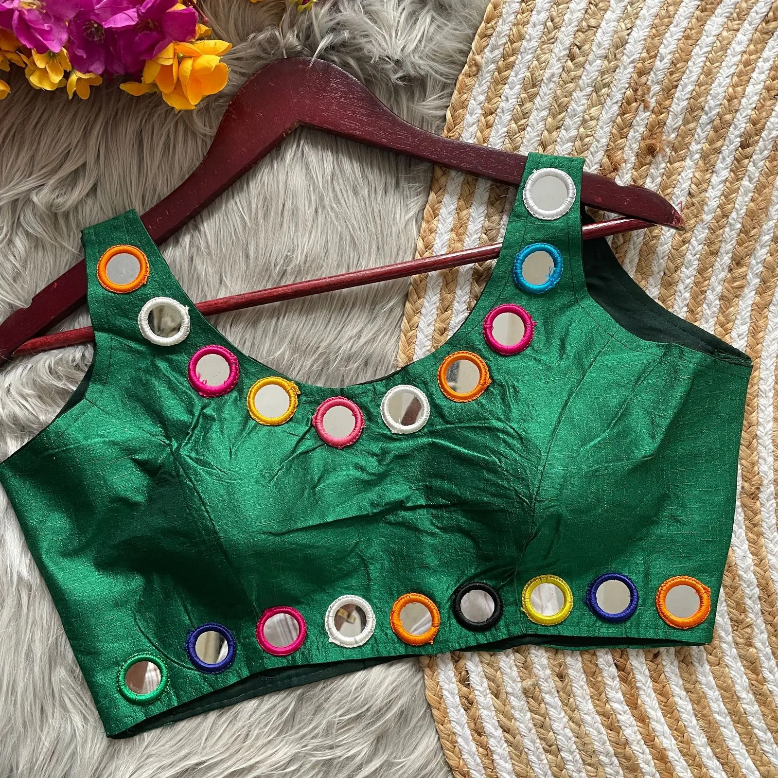 Fancy Blouse Heavy Fantom Silk Blouse 7