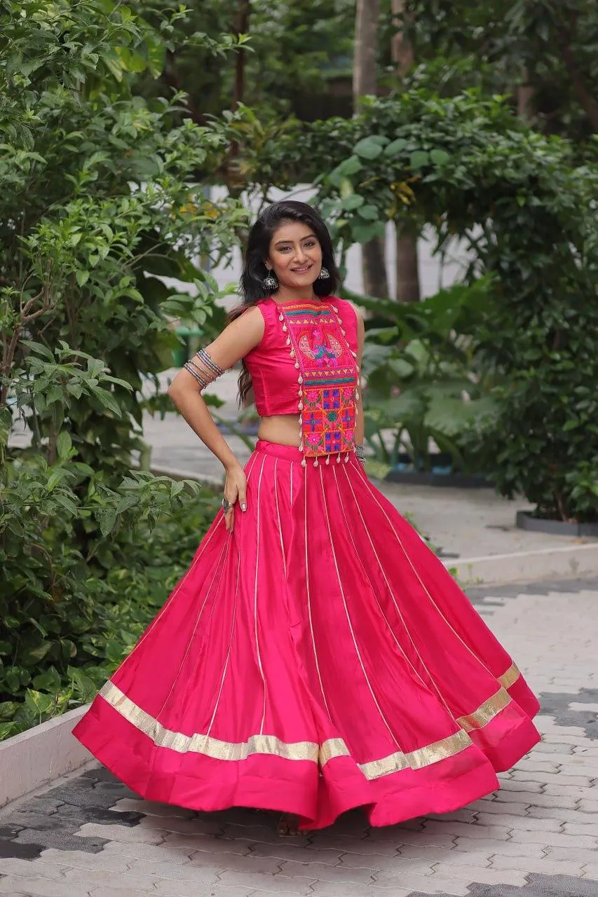 Roman Gota Patti Lace Lehenga Choli S2025 2