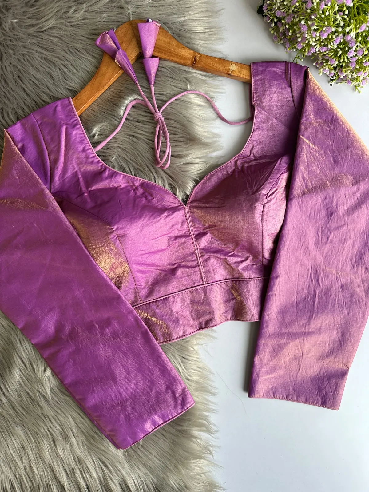 Sabyasachi Blouse Space Silk Blouse 5