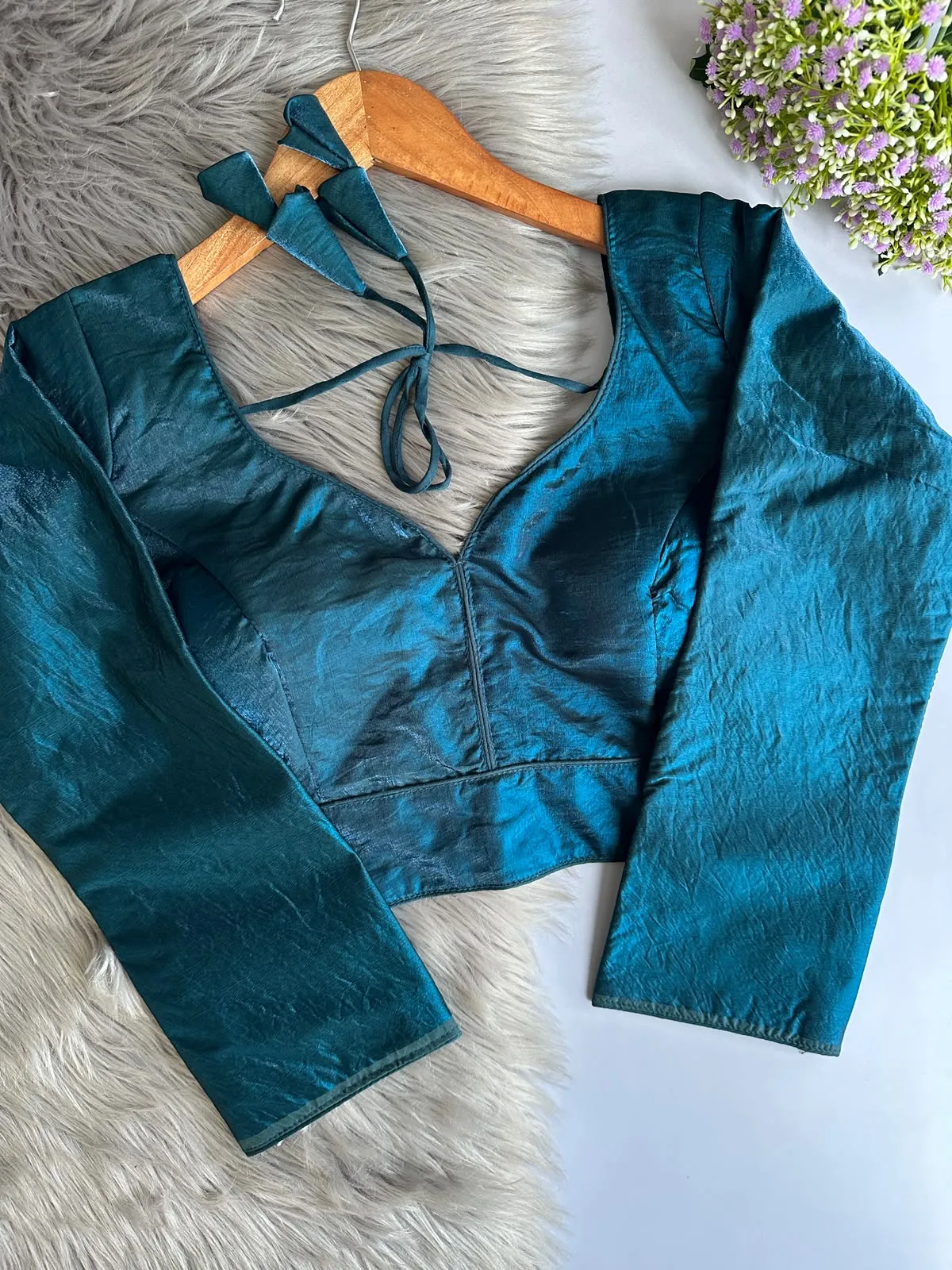 Sabyasachi Blouse Space Silk Blouse 6