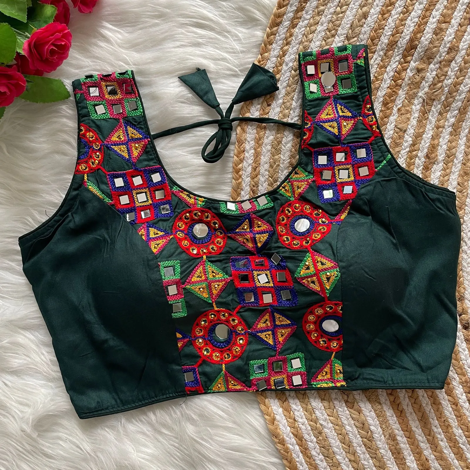 Design Kaudi Lace Only 300 Heavy Magic Cotton Blouse 11