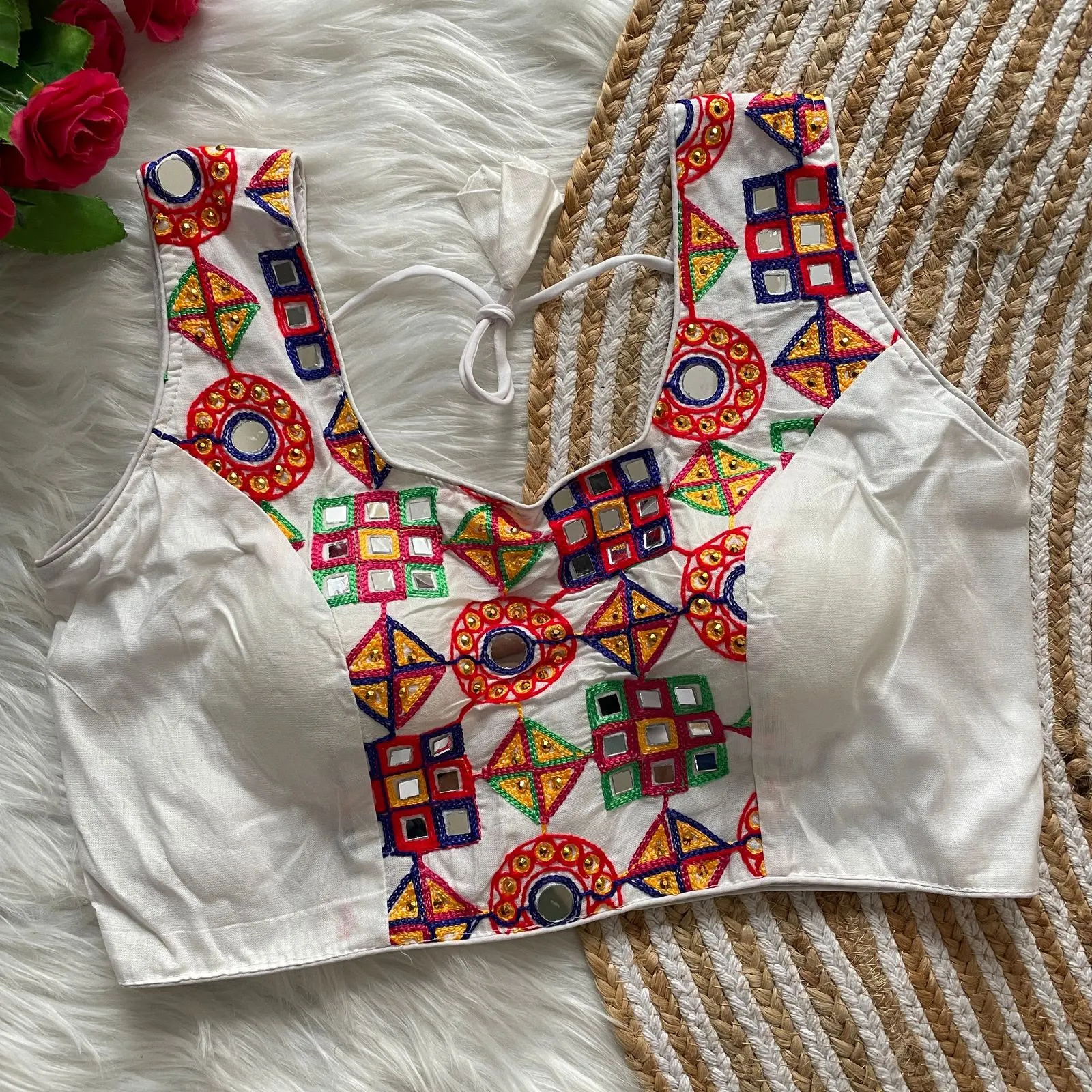 Design Kaudi Lace Only 300 Heavy Magic Cotton Blouse 3