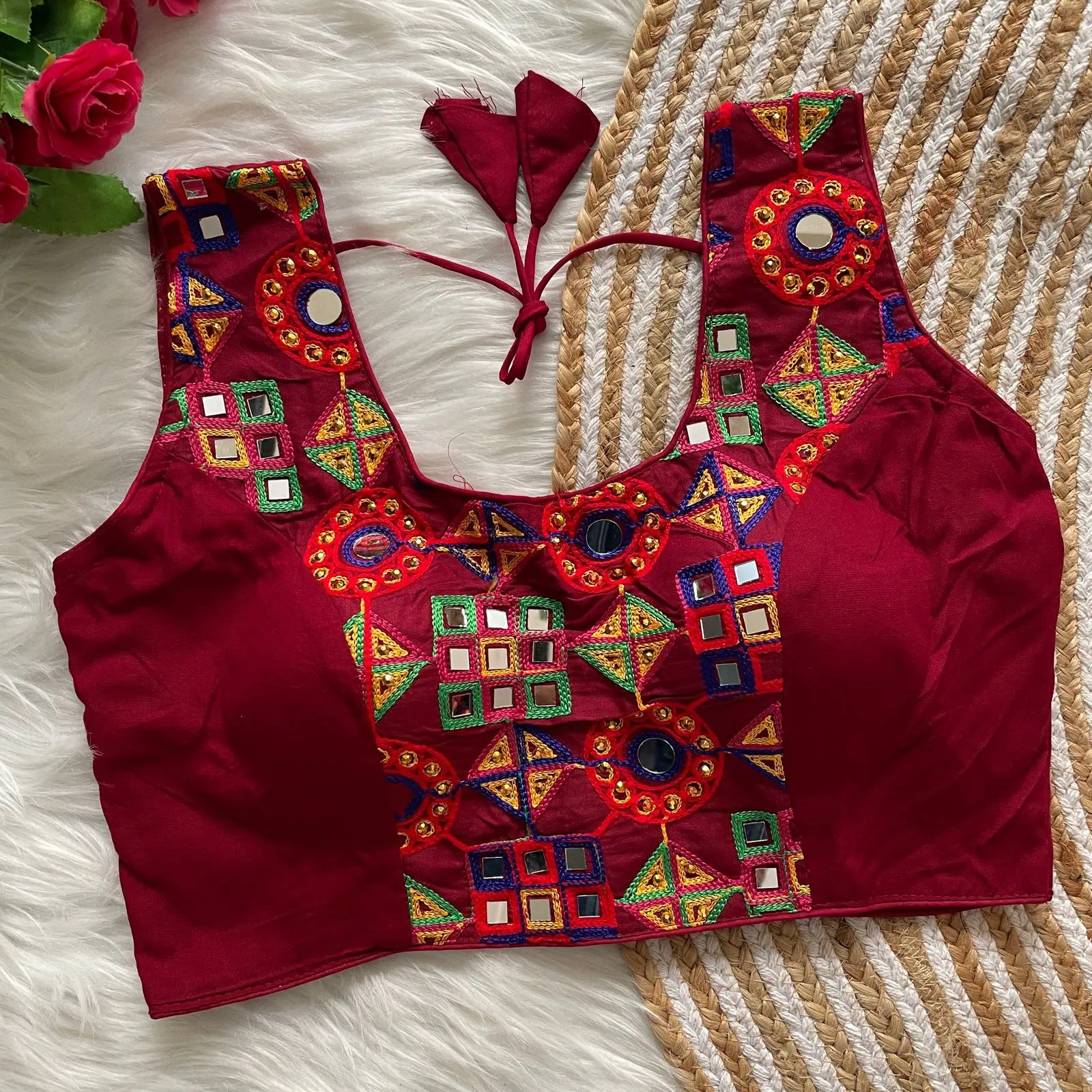 Design Kaudi Lace Only 300 Heavy Magic Cotton Blouse 4