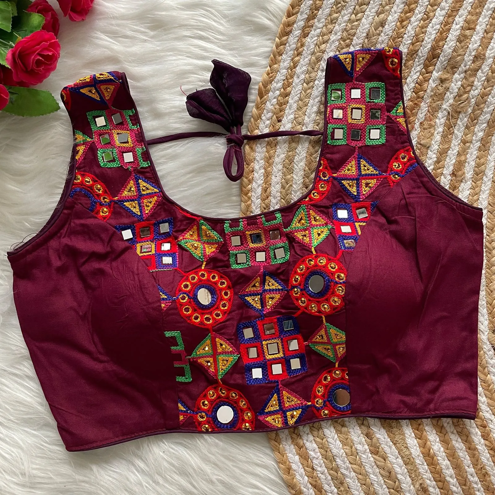 Design Kaudi Lace Only 300 Heavy Magic Cotton Blouse 7