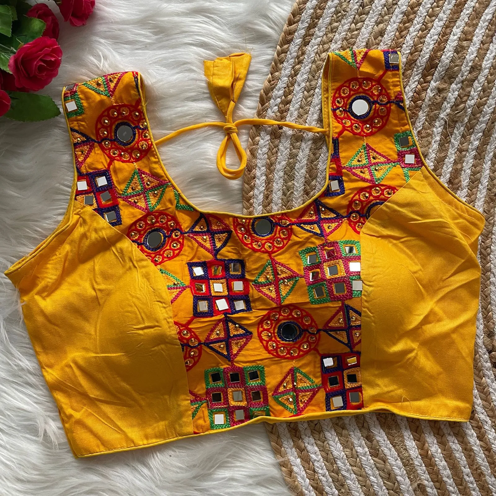 Design Kaudi Lace Only 300 Heavy Magic Cotton Blouse 8