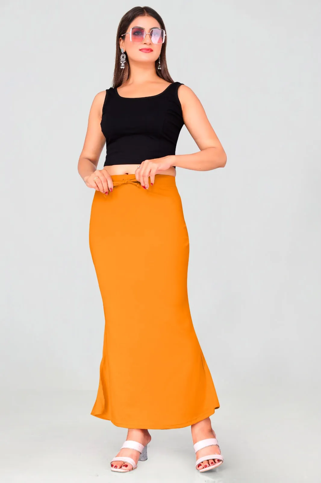 Fish Cut Petticoat Polyester Cotton Lehenga Choli 16