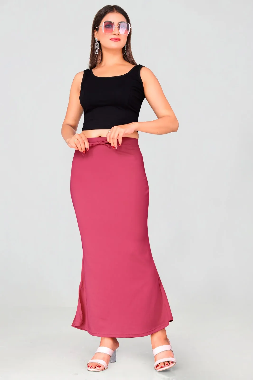 Fish Cut Petticoat Polyester Cotton Lehenga Choli 28