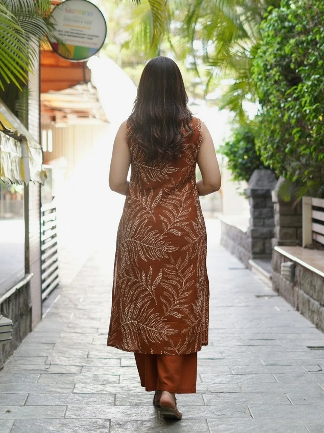 Fully Stiched Rayon Printed 2062 Readymade Dress 2