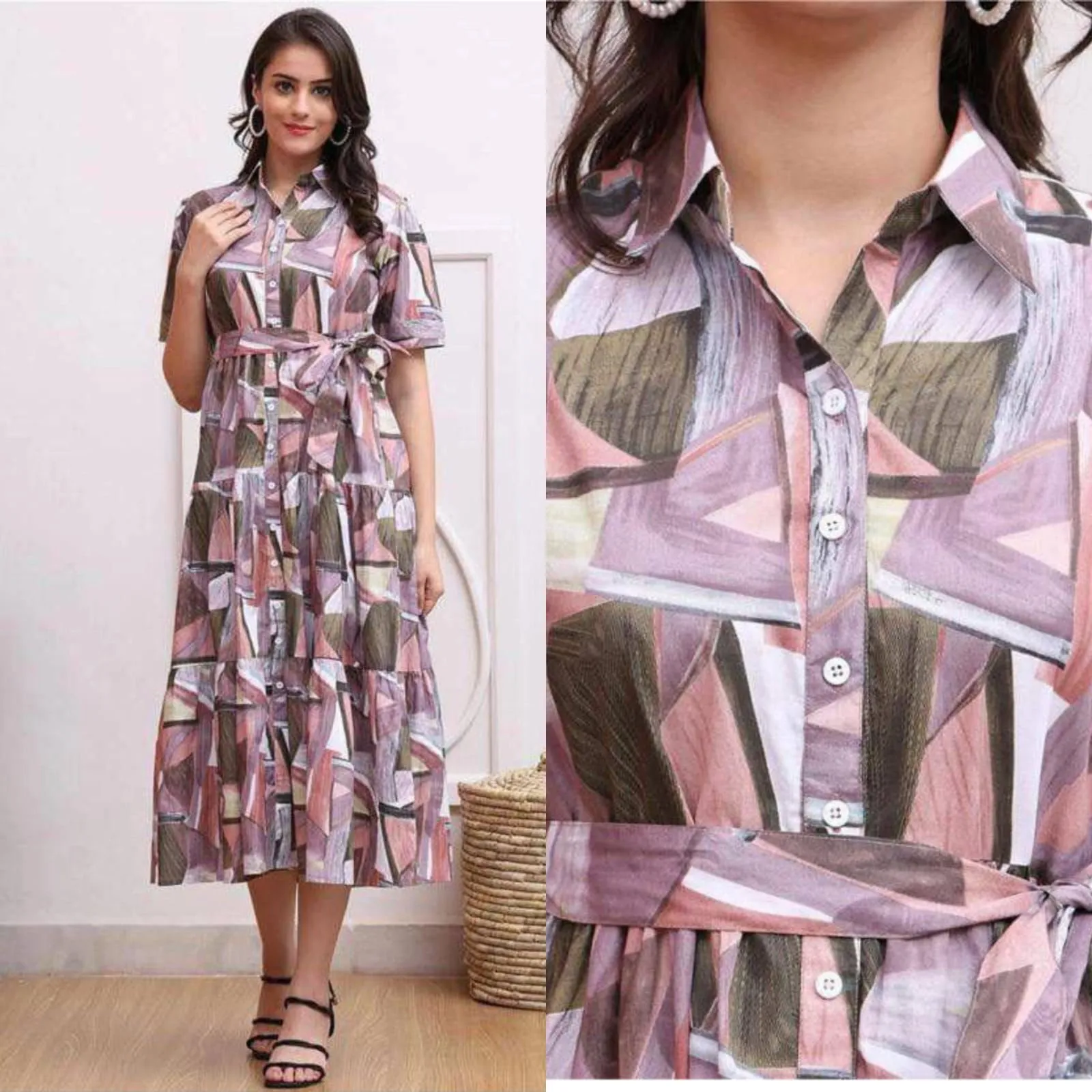 Fvd Chandramukhi Yellow Rayon Kurtis 3
