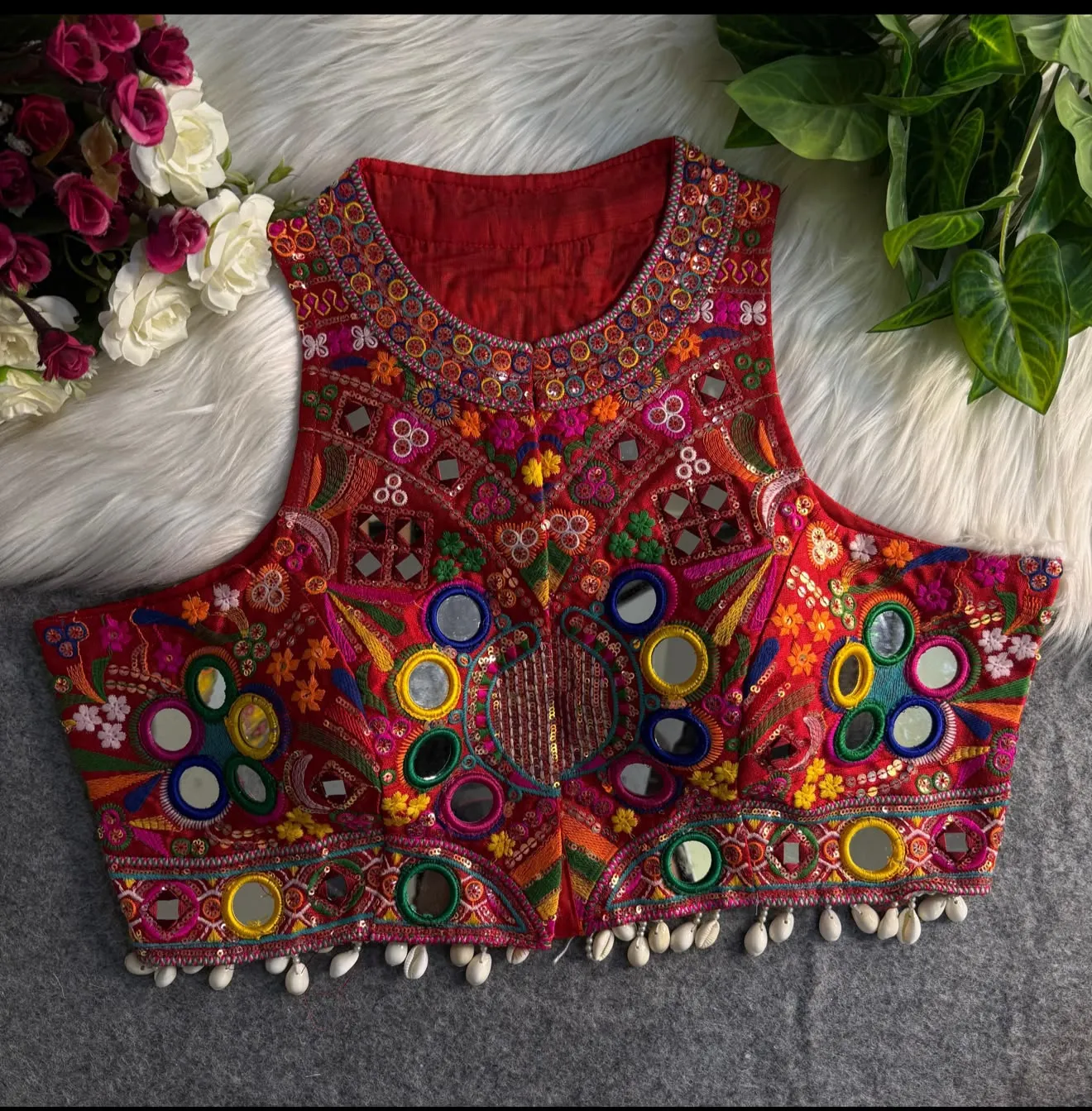 Halter Neck Blouse Upto 4042 Heavy Italian Silk Blouse 7