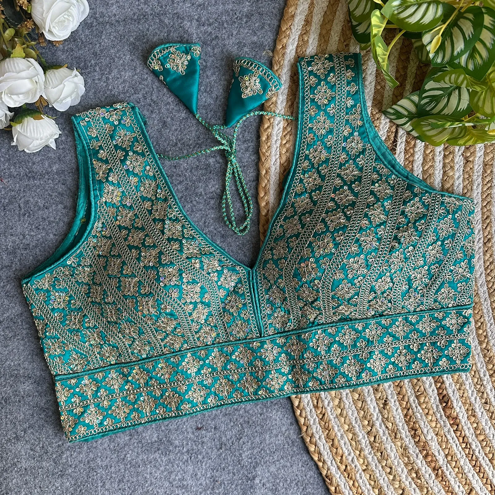 Kavya Only 350 Heavy Silk Blouse 10