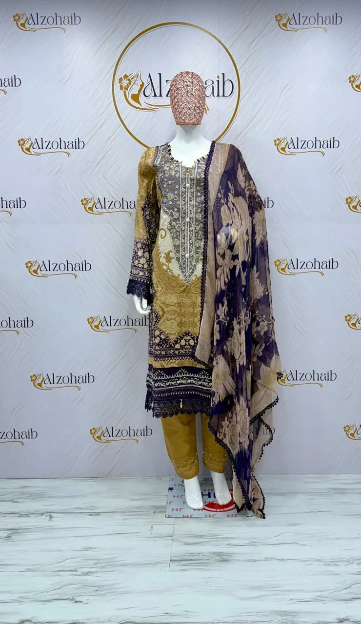 Lining Cotton Pakistani Suits 3