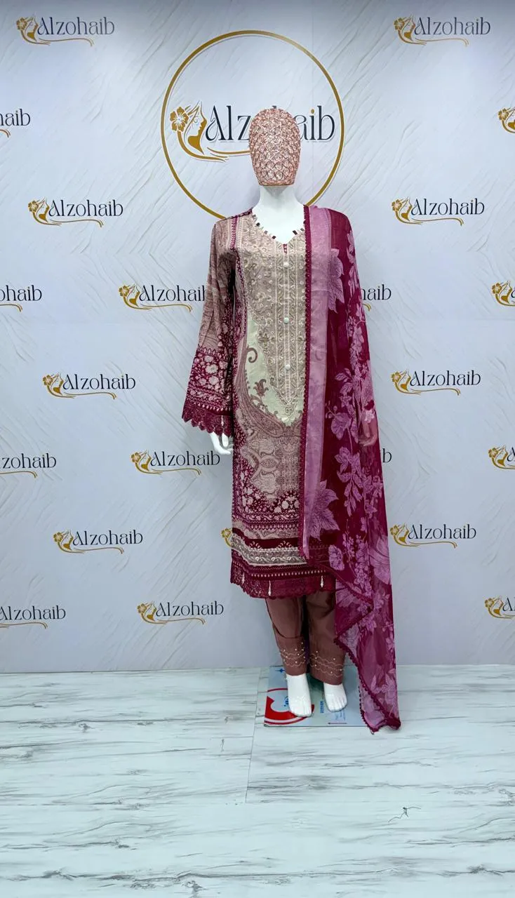 Lining Cotton Pakistani Suits 4