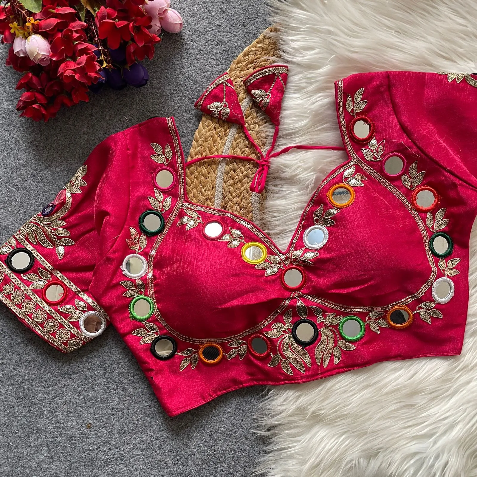 Navratri 0013 Only 499 Heavy Milan Silk Blouse 10