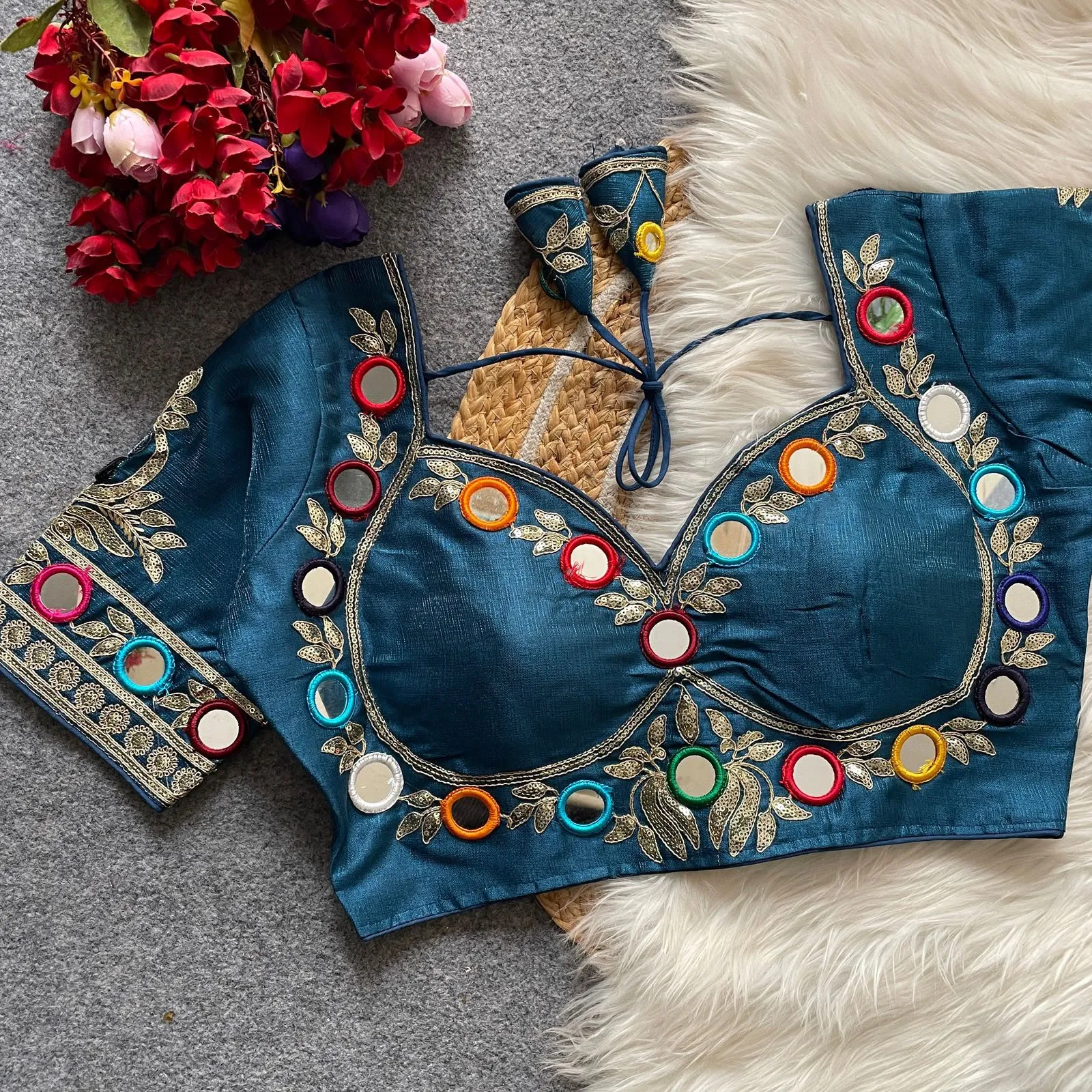 Navratri 0013 Only 499 Heavy Milan Silk Blouse 5
