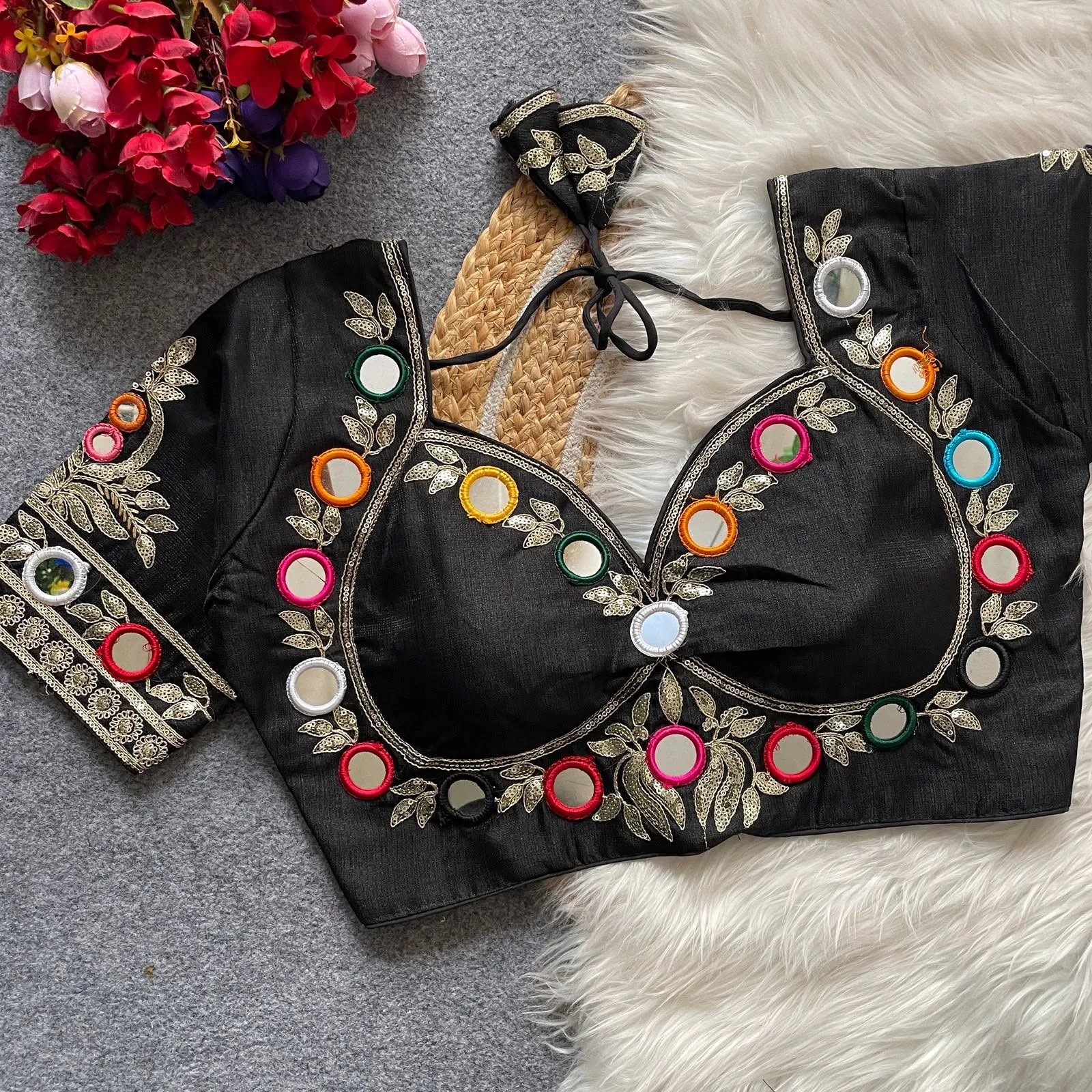 Navratri 0013 Only 499 Heavy Milan Silk Blouse 6