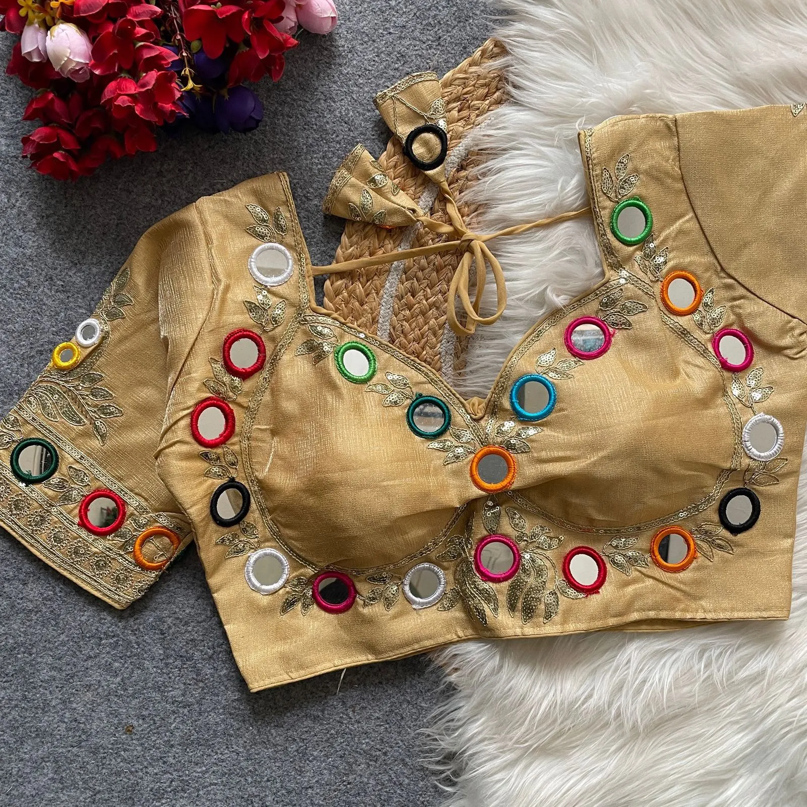 Navratri 0013 Only 499 Heavy Milan Silk Blouse 9